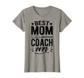 Best Mom Coach Ever Mothers Day Gift T-Shirt - Minimalist Print Men Women - T-Shirt, Sweatshirt, Hoodie