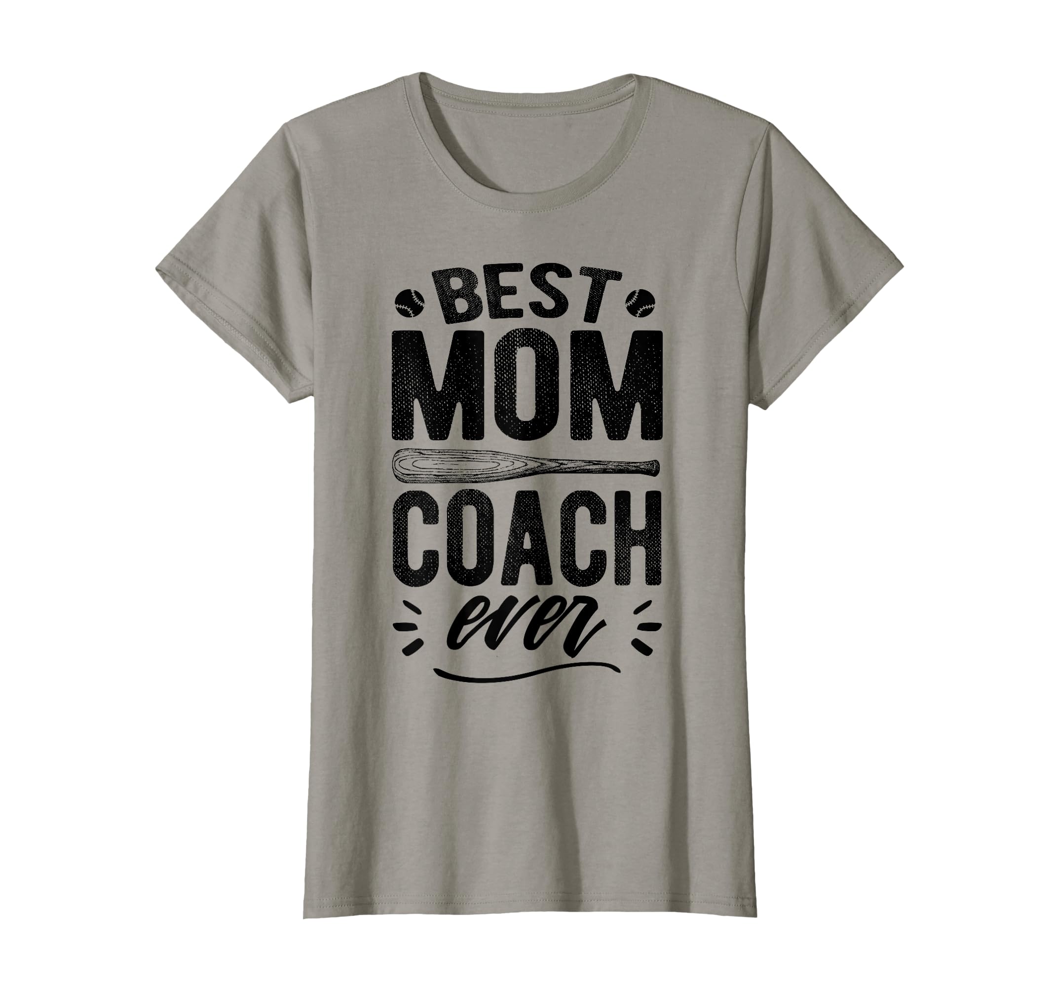 Best Mom Coach Ever Mothers Day Gift T-Shirt - Minimalist Print Men Women - T-Shirt, Sweatshirt, Hoodie