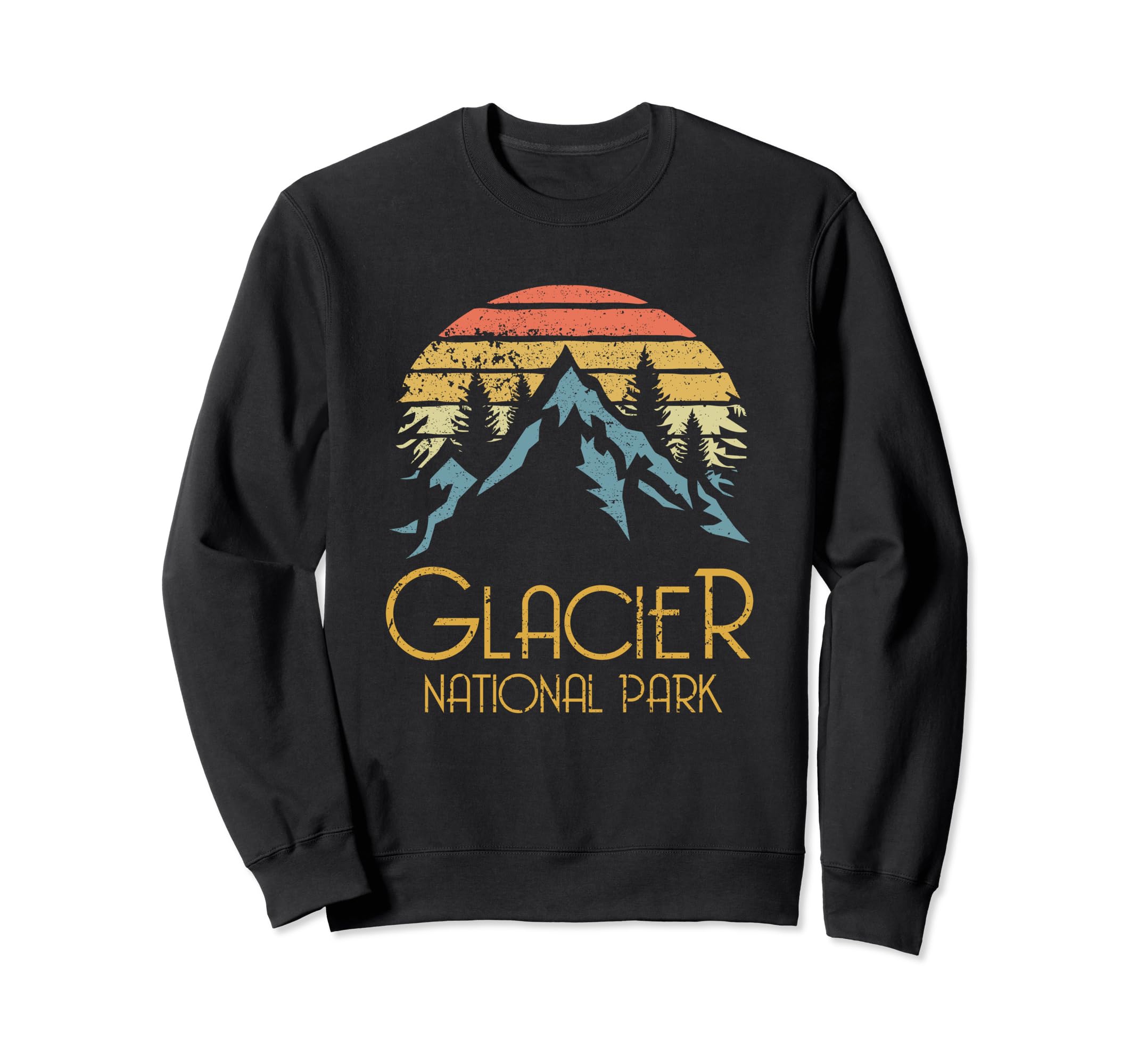 Glacier National Park Montana T-Shirt - Casual Everyday Wear Men Women - T-Shirt, Sweatshirt, Hoodie