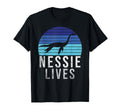 Nessie Lives Loch Ness Ocean T-Shirt - Casual Everyday Wear Men Women - T-Shirt, Sweatshirt, Hoodie
