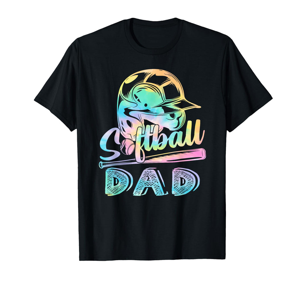 Softball Dad Softball Player Game T-Shirt - Casual Everyday Wear Men Women - T-Shirt, Sweatshirt, Hoodie