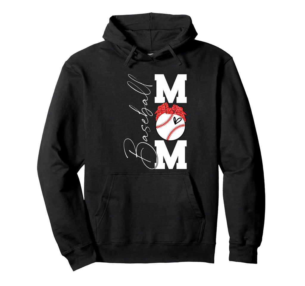 Baseball Mom Gifts Mothers Day Hoodie - Casual Everyday Wear for Adults - T-Shirt, Sweatshirt, Hoodie