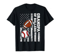 Grandpa Ballers Funny Usa Flag T-Shirt - Streetwear Style Men Women - T-Shirt, Sweatshirt, Hoodie
