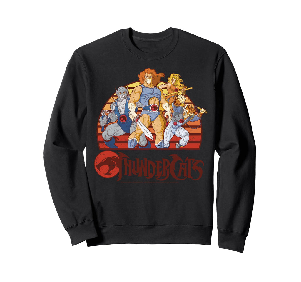 Thundercats Group Sunset Sweatshirt - Minimalist Print Unisex - T-Shirt, Sweatshirt, Hoodie