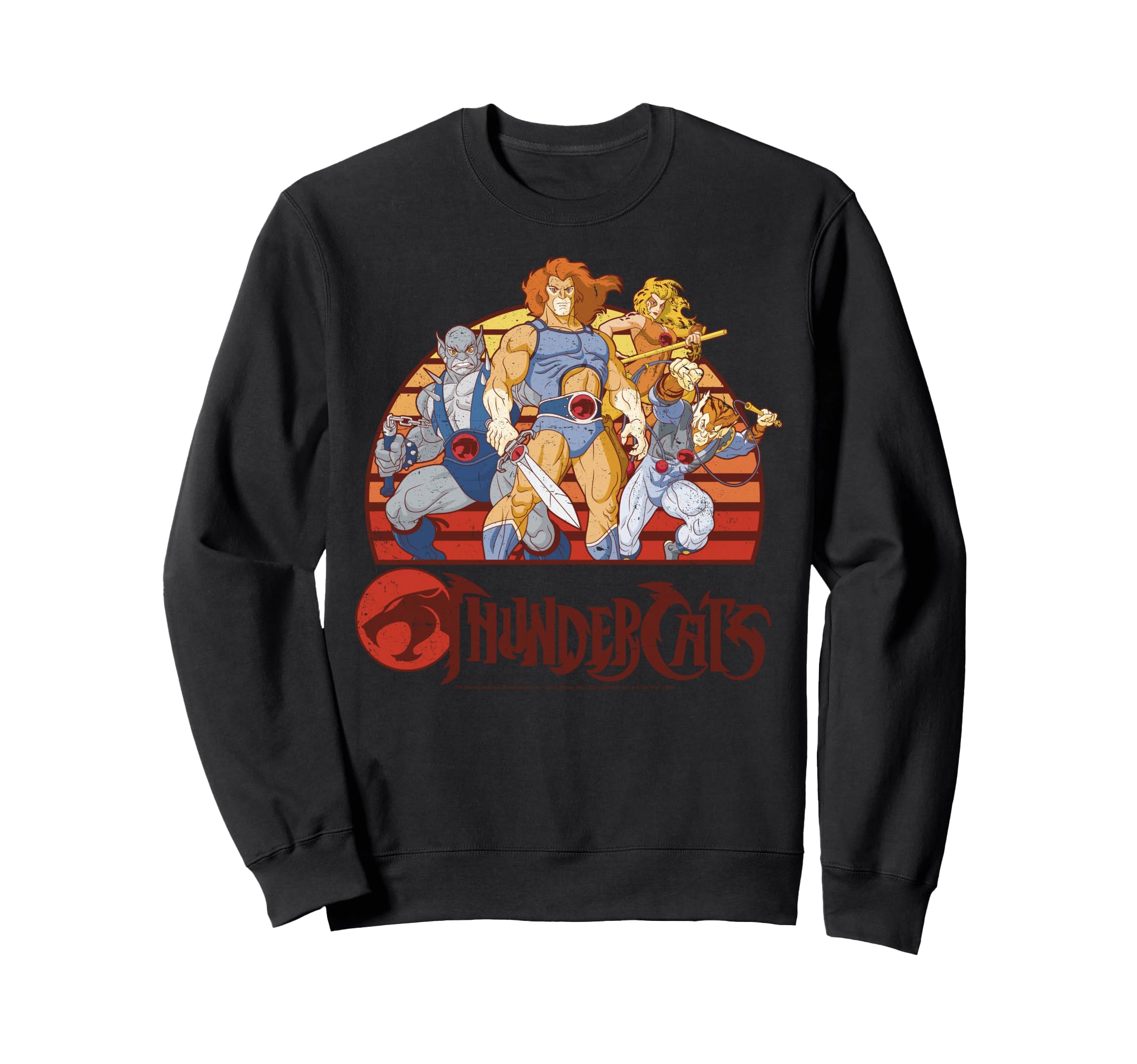 Thundercats Group Sunset Sweatshirt - Minimalist Print Unisex - T-Shirt, Sweatshirt, Hoodie