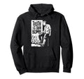Punk Rock 90S Grunge Distressed Hoodie - Casual Everyday Wear Men Women - T-Shirt, Sweatshirt, Hoodie