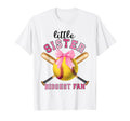 Little Sister Biggest Fan Funny T-Shirt - Casual Everyday Wear Unisex - T-Shirt, Sweatshirt, Hoodie