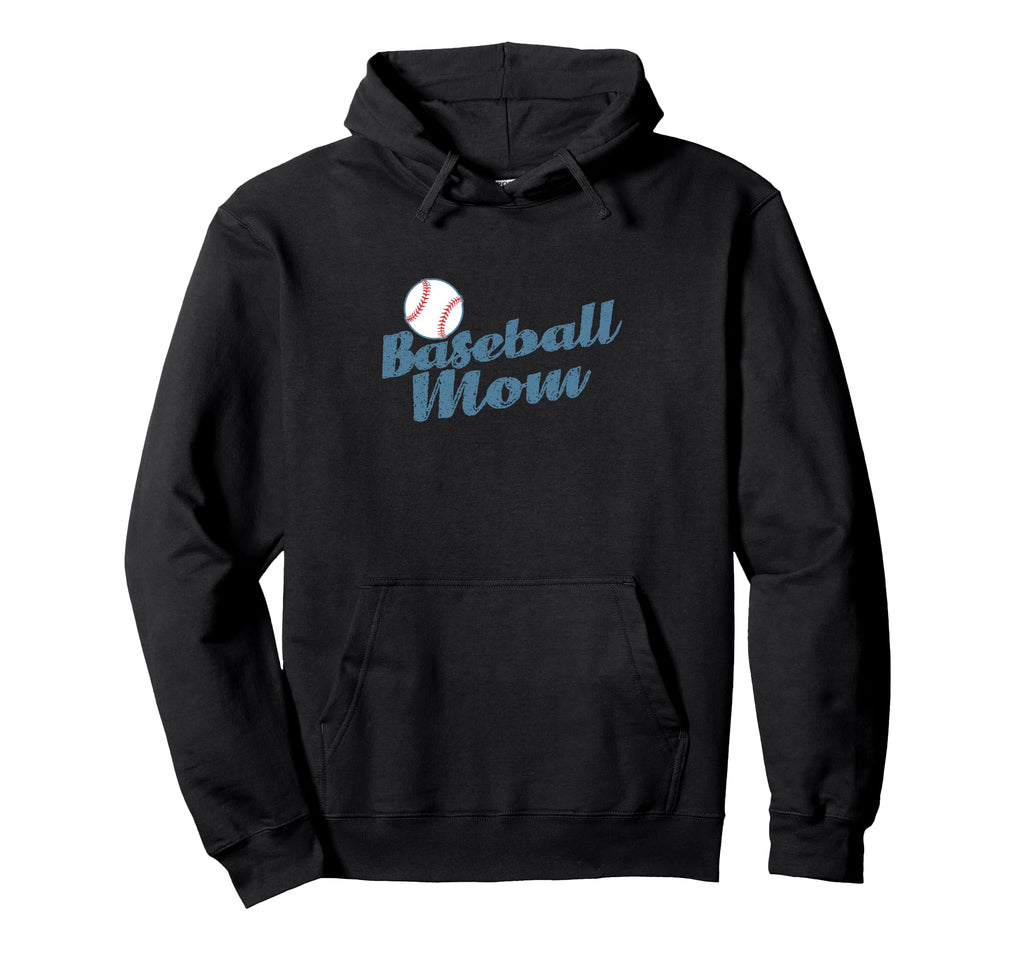Baseball Mom Team Ball Sports Fan Hoodie - Aesthetic Graphic Men Women - T-Shirt, Sweatshirt, Hoodie