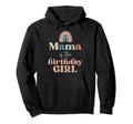 Mama Birthday Boho Rainbow Party Hoodie - Casual Everyday Wear Men Women - T-Shirt, Sweatshirt, Hoodie
