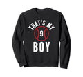 Thats My Jersey Number 9 Baseball Sweatshirt - Unique Graphic Men Women - T-Shirt, Sweatshirt, Hoodie