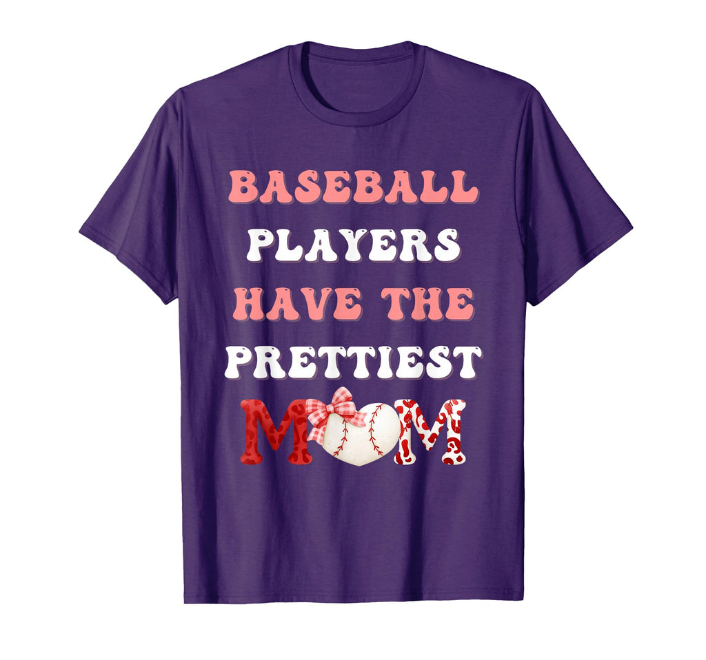Baseball Players Have Prettiest Moms T-Shirt - Custom Art Print for Adults - T-Shirt, Sweatshirt, Hoodie