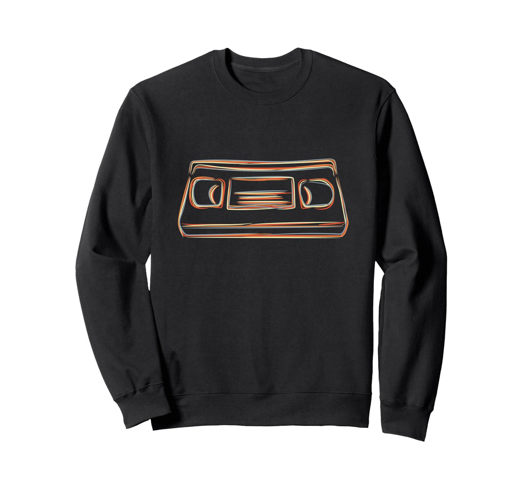 Vhs Cassette Tape Lover Sweatshirt - Graphic Print Unisex - T-Shirt, Sweatshirt, Hoodie