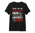Mens Im Baseball Catcher Papa T-Shirt - Fun Novelty Design Men Women - T-Shirt, Sweatshirt, Hoodie