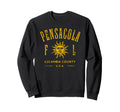 Pensacola Florida Distressed Souvenir Sweatshirt - Graphic Print for Adults - T-Shirt, Sweatshirt, Hoodie