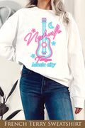 Neon Nashville Music City Graphix Terry - Adult & Kids T-Shirts, Sweatshirts & Hoodies apparel design preview 1