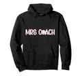 Mrs Coach Baseball Coach Wife Baseball Hoodie - Fun Novelty Design Unisex - T-Shirt, Sweatshirt, Hoodie