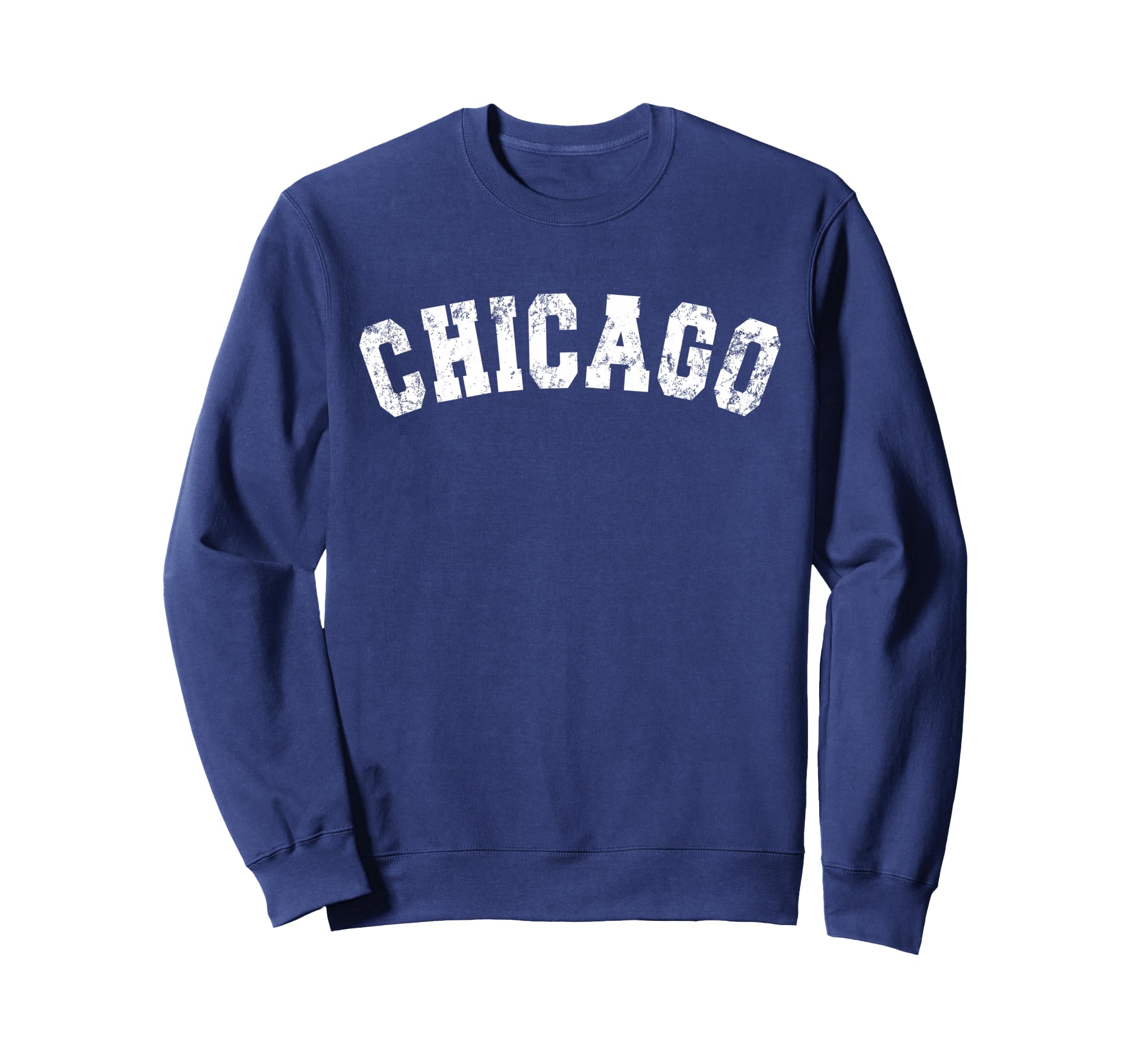 Chicago Illinois Distressed Sweatshirt - Aesthetic Graphic Unisex - T-Shirt, Sweatshirt, Hoodie