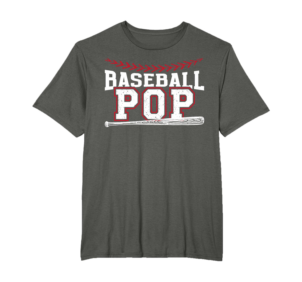 Proud Baseball Pop Grandpa Pop T-Shirt - Streetwear Style for Adults - T-Shirt, Sweatshirt, Hoodie