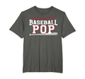 Proud Baseball Pop Grandpa Pop T-Shirt - Streetwear Style for Adults - T-Shirt, Sweatshirt, Hoodie