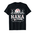 Baseball Nana Crazy Proud Always T-Shirt - Minimalist Print for Adults - T-Shirt, Sweatshirt, Hoodie