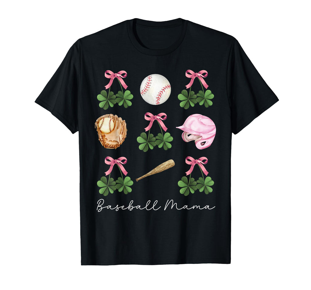 St Patricks Day Baseball Coquette T-Shirt - Trendy Graphic Men Women - T-Shirt, Sweatshirt, Hoodie