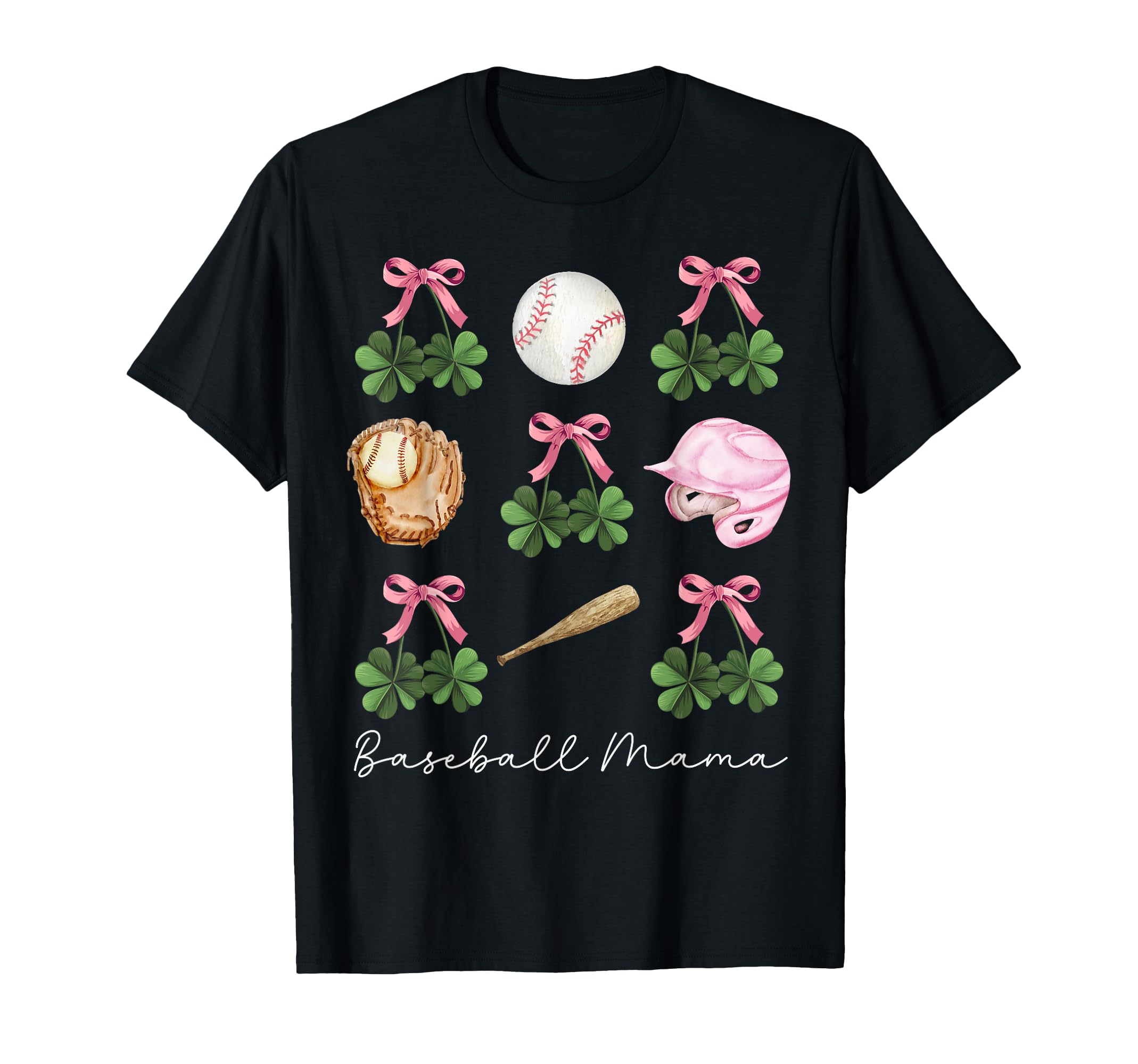 St Patricks Day Baseball Coquette T-Shirt - Trendy Graphic Men Women - T-Shirt, Sweatshirt, Hoodie