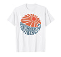 Summer Vibes 70S Beach Vacation Womens T-Shirt - Unique Graphic Unisex - T-Shirt, Sweatshirt, Hoodie
