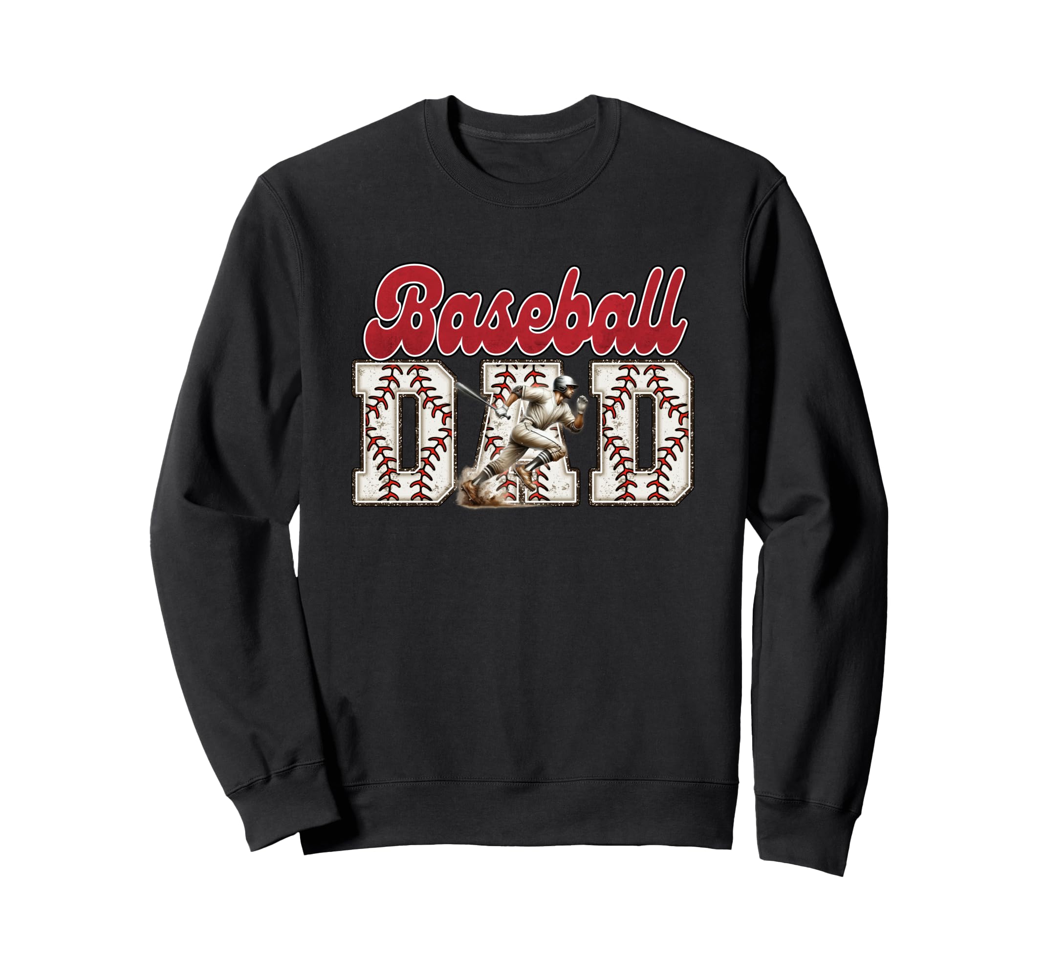 Baseball Passion Dedicated Dads Sweatshirt - Trendy Graphic for Adults - T-Shirt, Sweatshirt, Hoodie