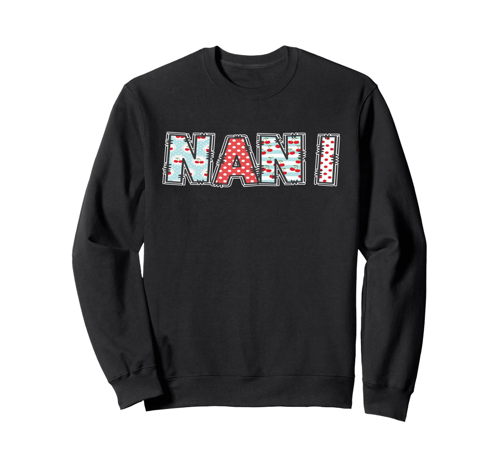 Boho Cherry Grandma Nani Sweatshirt - Casual Everyday Wear for Adults - T-Shirt, Sweatshirt, Hoodie