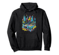 90S Hop Graffiti Oldschool Rap Boom Dj Hoodie - Fun Novelty Design Unisex - T-Shirt, Sweatshirt, Hoodie