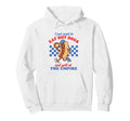 I Just Want To Eat Hot Dogs Funny Baseball Hoodie - Streetwear Style Unisex - T-Shirt, Sweatshirt, Hoodie