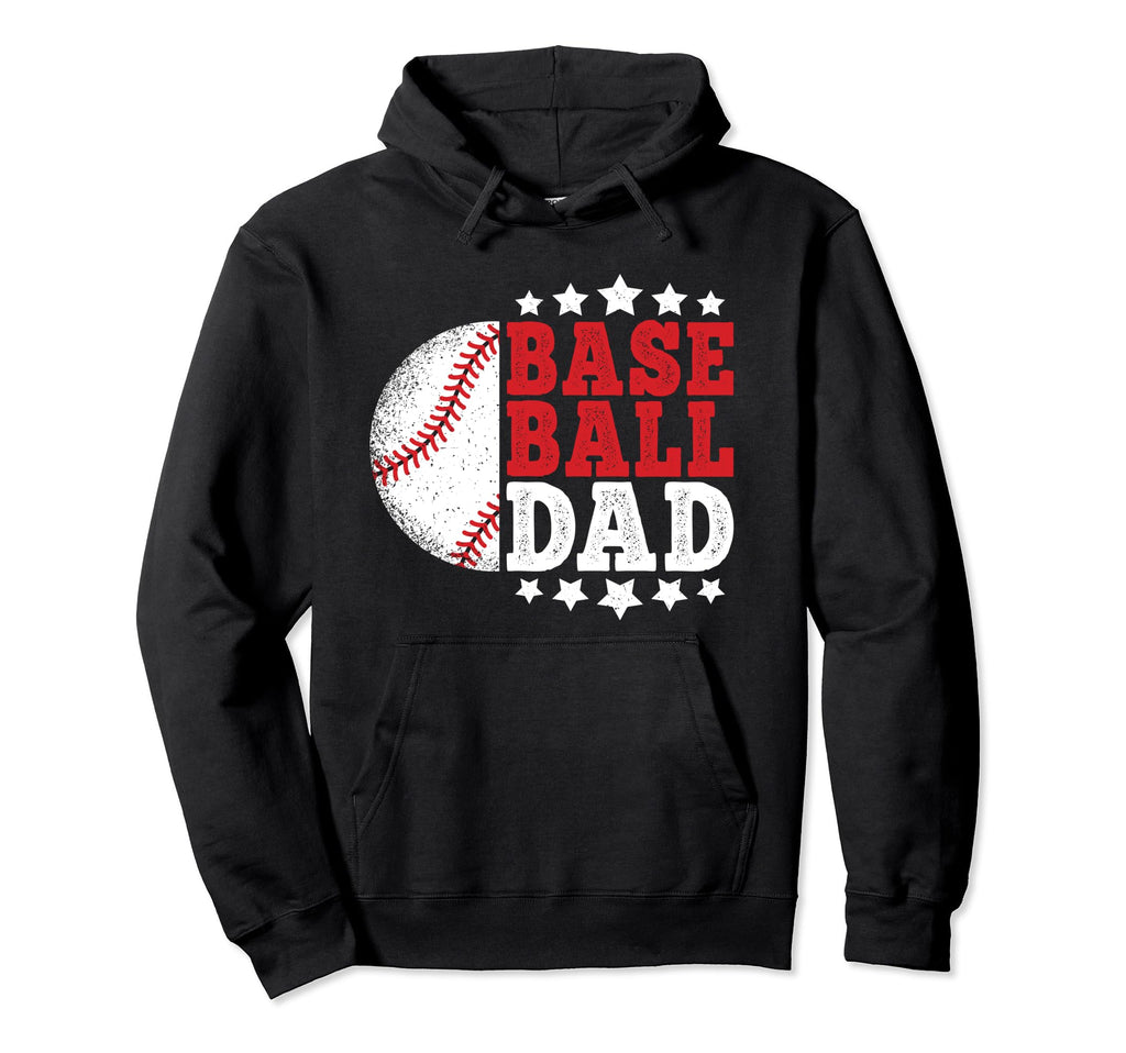 Funny Baseball Dad Baseball Player Hoodie - Aesthetic Graphic Unisex - T-Shirt, Sweatshirt, Hoodie