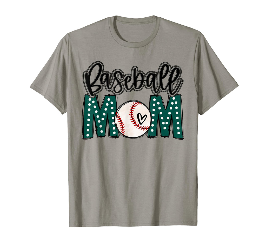 Baseball Mom Baseball Mama Player T-Shirt - Aesthetic Graphic for Adults - T-Shirt, Sweatshirt, Hoodie