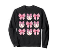 Baseball Coquette Bow Baseball Sweatshirt - Streetwear Style for Adults - T-Shirt, Sweatshirt, Hoodie