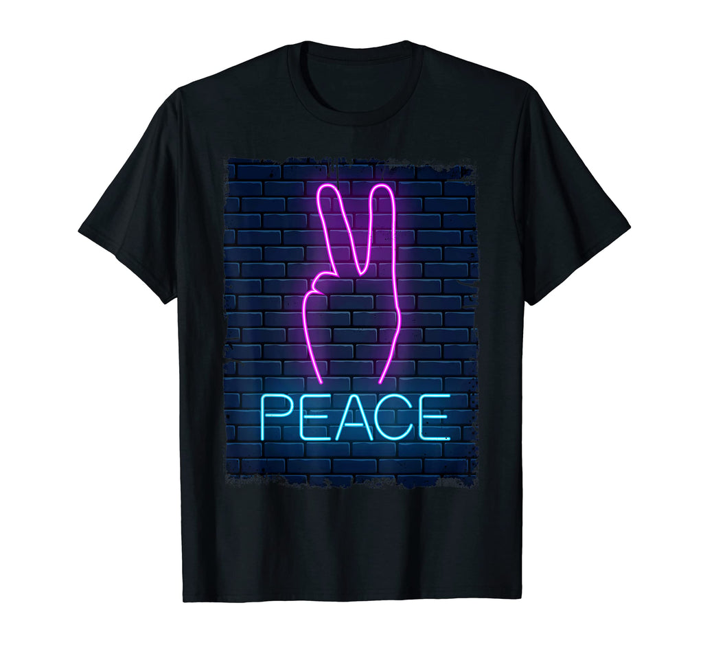 Peace Sign Hand Peace Sign Decor Hoodie - Aesthetic Graphic for Adults - T-Shirt, Sweatshirt, Hoodie