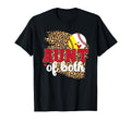 Aunt Both Baseball Softball Aunt T-Shirt - Unique Graphic Men Women - T-Shirt, Sweatshirt, Hoodie