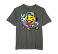 Groovy Tie Dye Gaming 70S Smile Peace T-Shirt - Novelty Apparel for Adults - T-Shirt, Sweatshirt, Hoodie