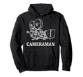 Movie Camera Operator Assistant Cameraman Hoodie - Trendy Graphic Unisex - T-Shirt, Sweatshirt, Hoodie