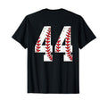 Number 44 Baseball Jersey Number 44 Back T-Shirt - Unique Graphic Unisex - T-Shirt, Sweatshirt, Hoodie