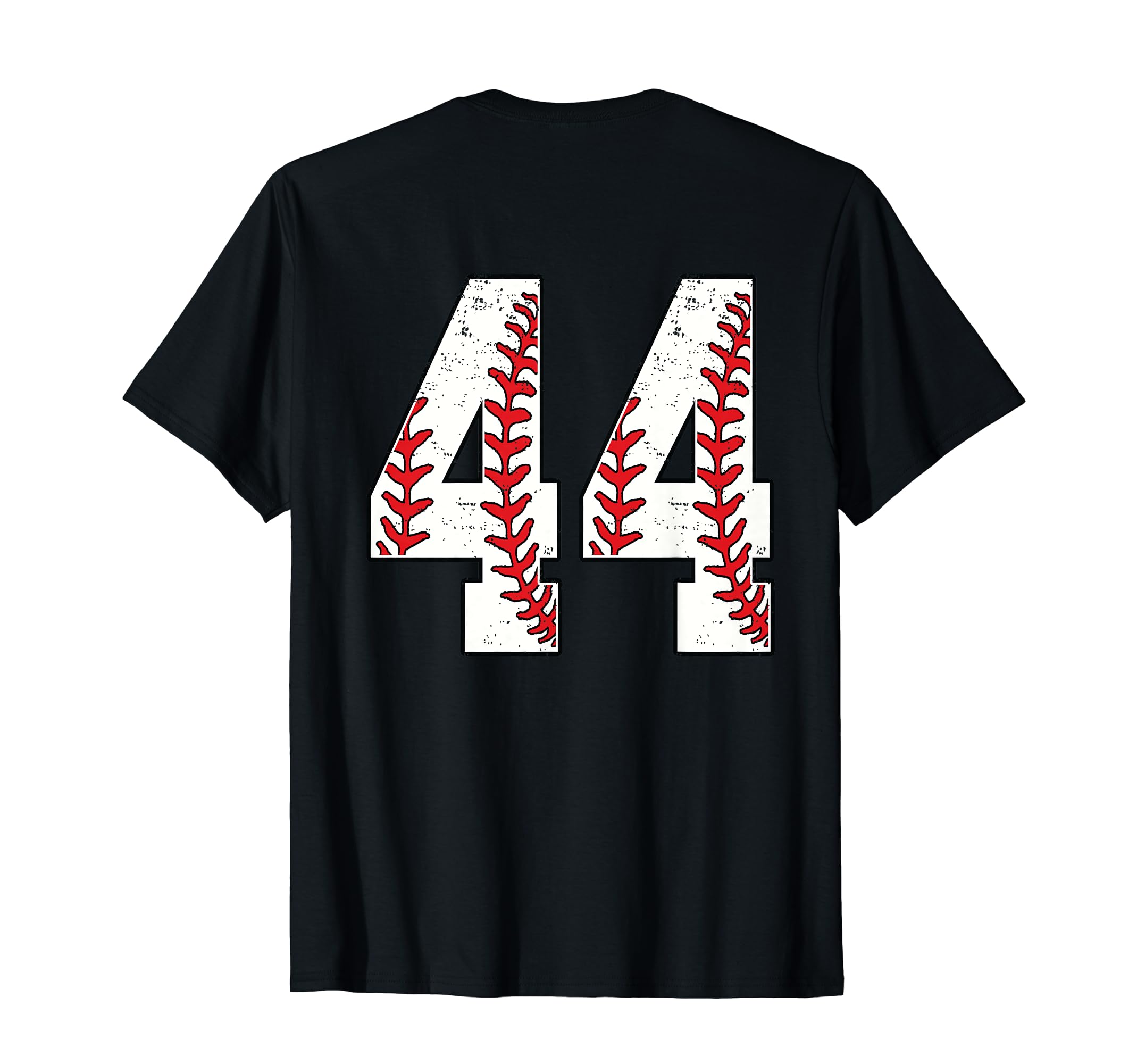 Number 44 Baseball Jersey Number 44 Back T-Shirt - Unique Graphic Unisex - T-Shirt, Sweatshirt, Hoodie
