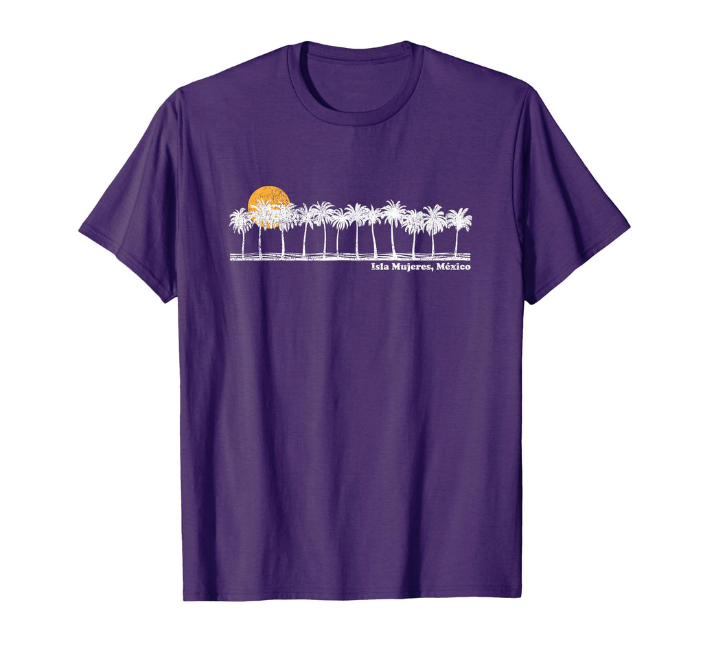 Isla Mujeres 70S Throwback T-Shirt - Trendy Graphic for Adults - T-Shirt, Sweatshirt, Hoodie