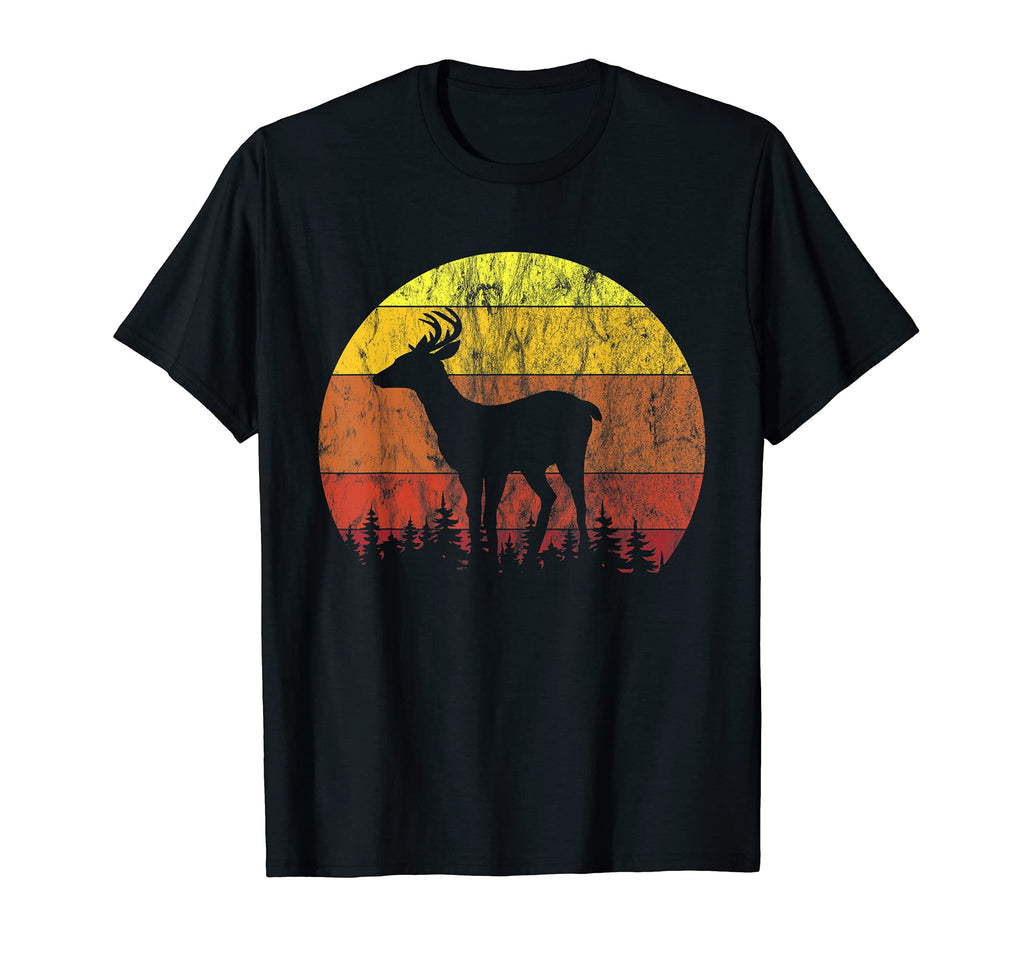 Mule Deer Hunting Sunset Hunter T-Shirt - Custom Art Print Unisex - T-Shirt, Sweatshirt, Hoodie