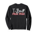 T Ball Paw Paw Leopard Baseball T Sweatshirt - Aesthetic Graphic Men Women - T-Shirt, Sweatshirt, Hoodie