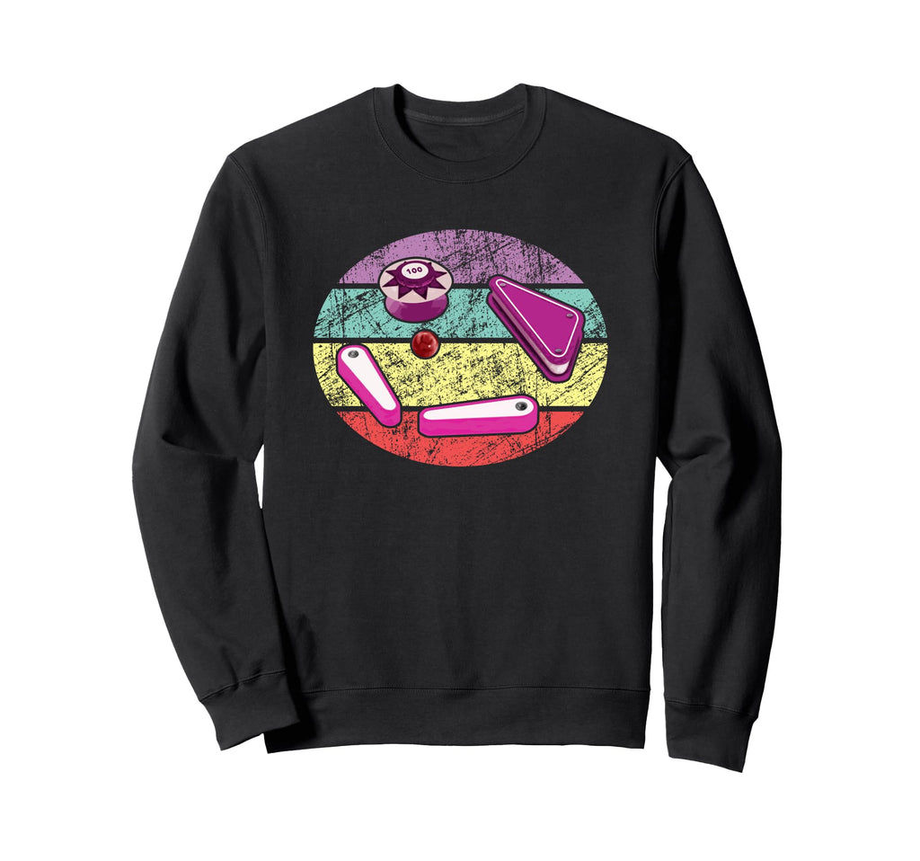 Pinball Funny Pinballer Machine Sweatshirt - Streetwear Style Unisex - T-Shirt, Sweatshirt, Hoodie