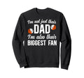 Their Biggest Fan Baseball Sweatshirt - Fun Novelty Design Men Women - T-Shirt, Sweatshirt, Hoodie