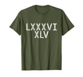 Roman Numerals 86 45 Anti Trump T-Shirt - Unique Graphic Men Women - T-Shirt, Sweatshirt, Hoodie
