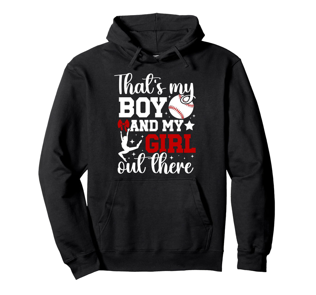 Baseball And Dance Mom Proud Dancing Hoodie - Novelty Apparel for Adults - T-Shirt, Sweatshirt, Hoodie