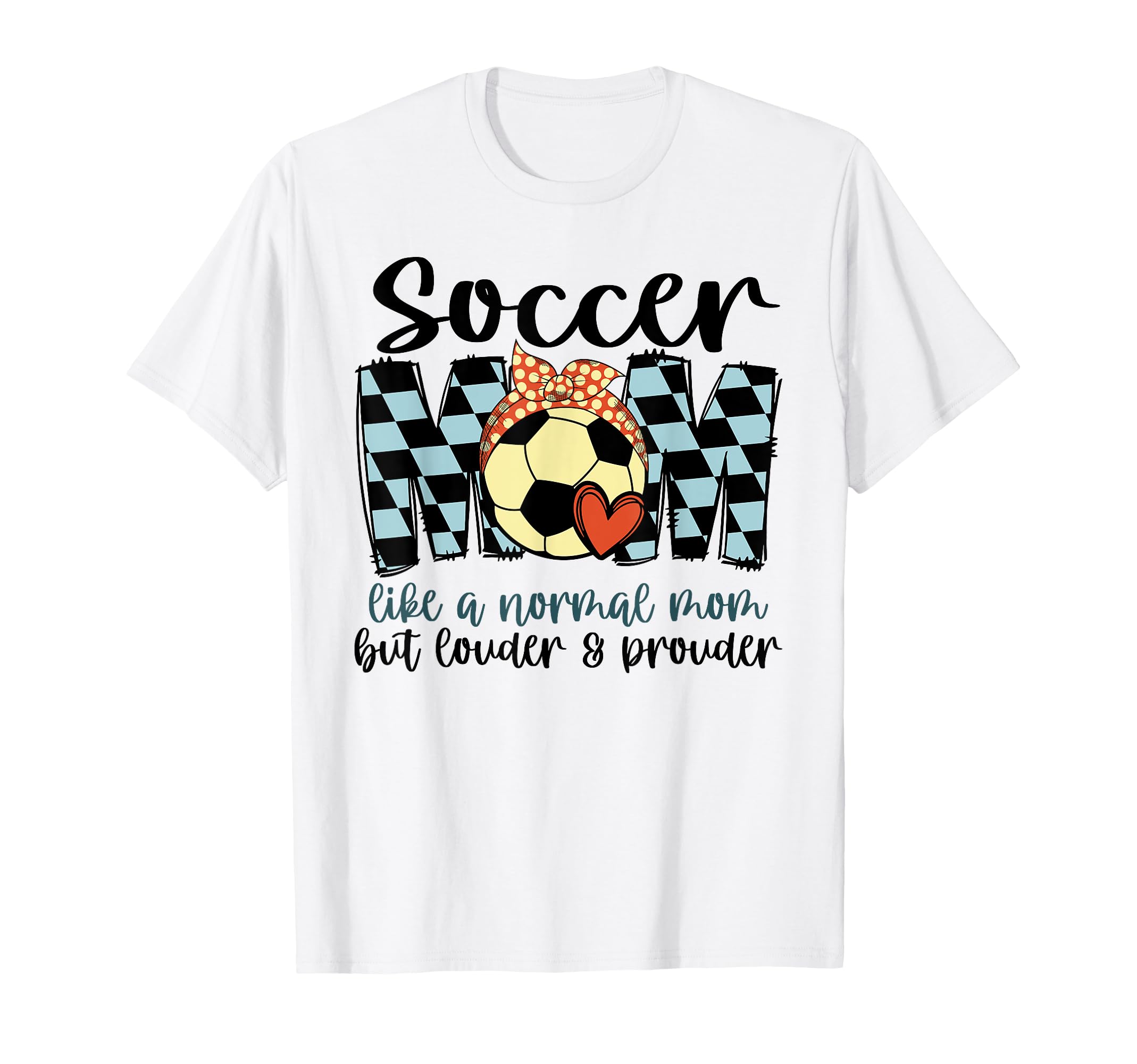 Soccer Mom Like Normal Mom Game Day T-Shirt - Aesthetic Graphic for Adults - T-Shirt, Sweatshirt, Hoodie