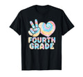 Tie Dye Back To School Peace Love T-Shirt - Trendy Graphic for Adults - T-Shirt, Sweatshirt, Hoodie