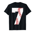 7 Birthday Baseball Theme Bday Party T-Shirt - Fun Novelty Design Unisex - T-Shirt, Sweatshirt, Hoodie